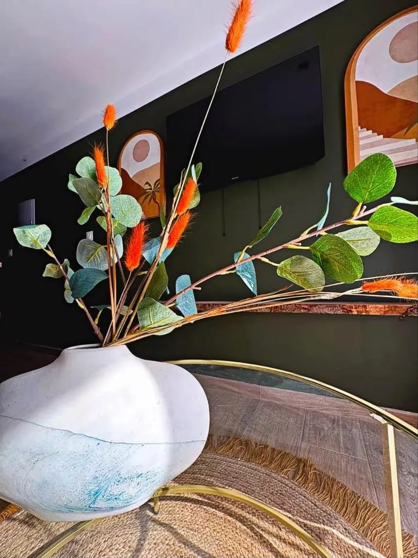 Détail de décoration du salon